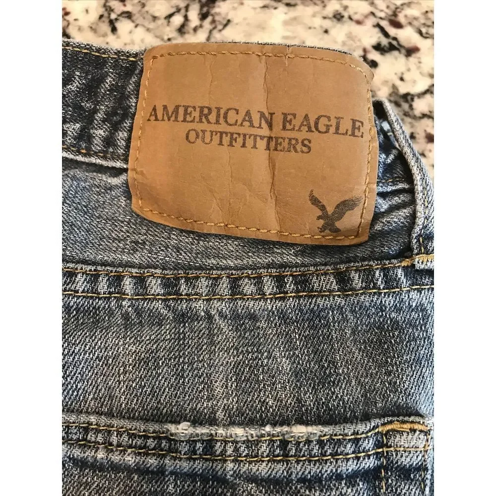 American Eagle Distressed‎ Original straight 28 x 30